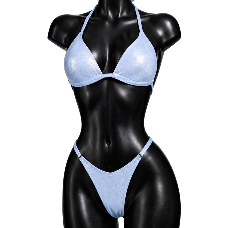 Pastel Blue Fit Model Bikini - NPC