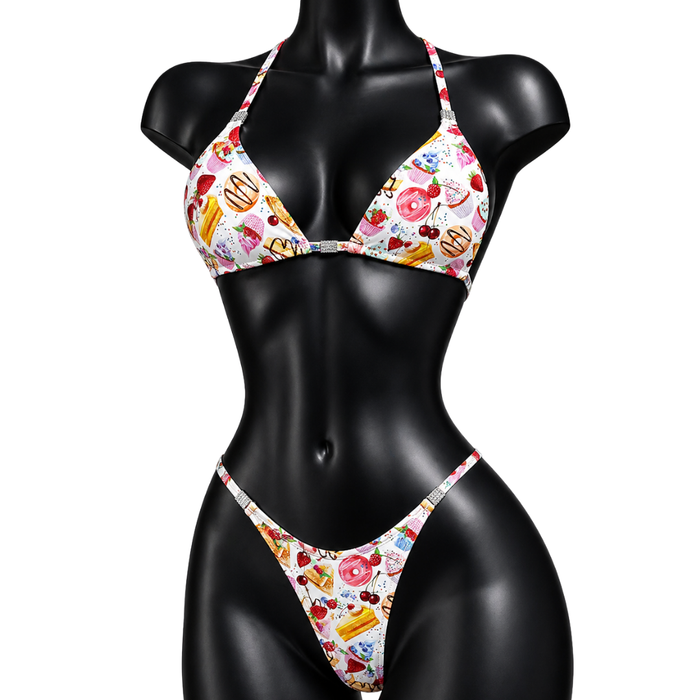 Cake NPC Posing Bikini - White/ Multicolour
