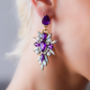 Dream Allure Earrings in Violet