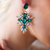 Dream Allure Earrings in Emerald