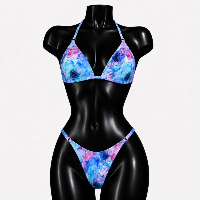 Cordelia Aqua NPC Posing Bikini - Blue/ Green